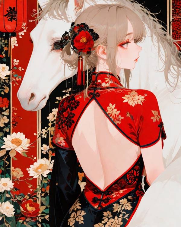 AI-generated image analyzed by PromptLens