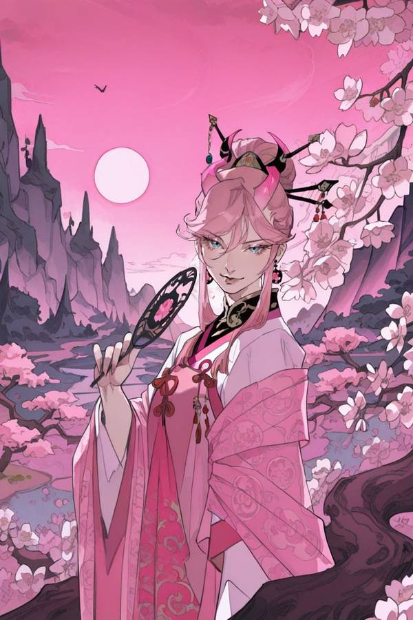 AI-generated image analyzed by PromptLens