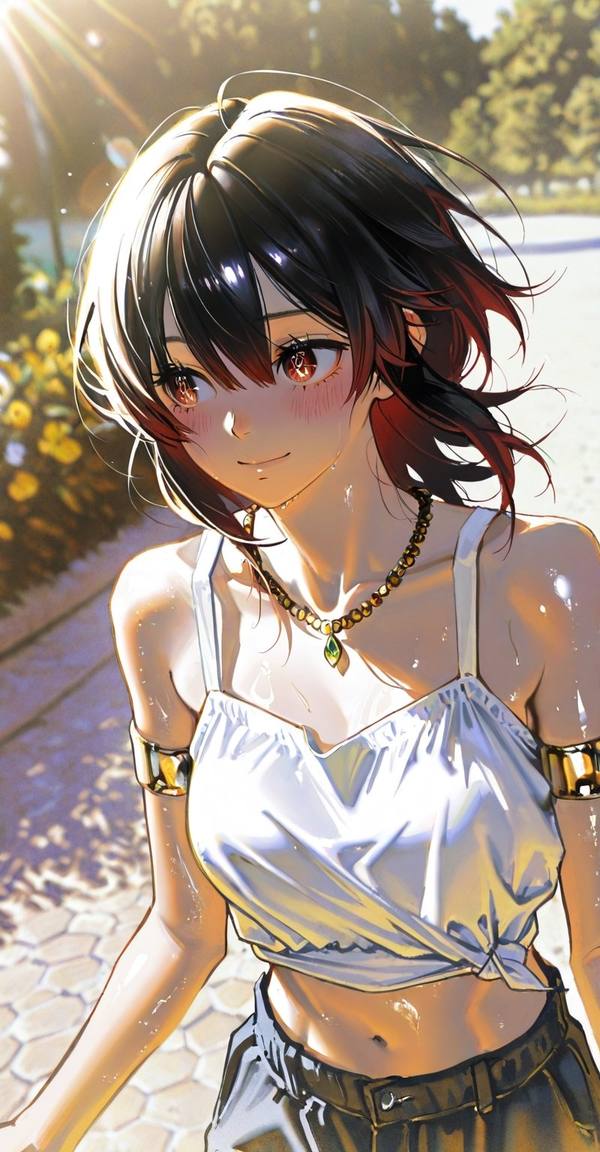 AI-generated image analyzed by PromptLens