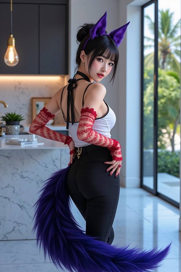 AI-generated image analyzed by PromptLens