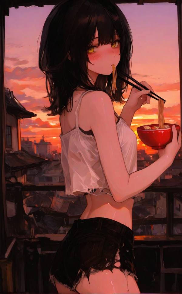 AI-generated image analyzed by PromptLens