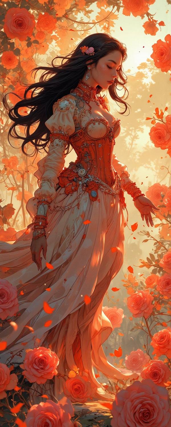 AI-generated image analyzed by PromptLens