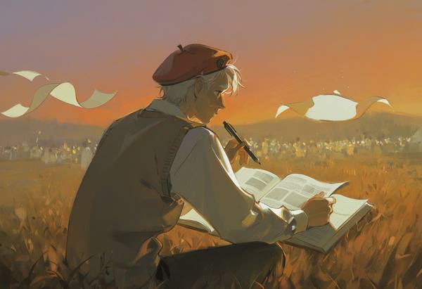 AI-generated image analyzed by PromptLens