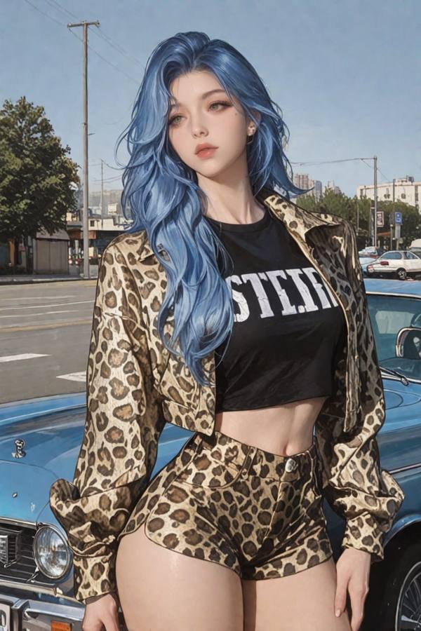 AI-generated image analyzed by PromptLens