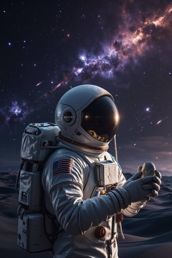 AI-generated image analyzed by PromptLens