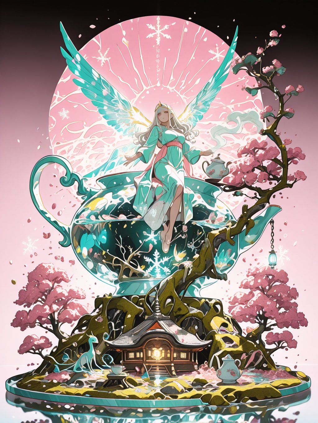 AI-generated image analyzed by PromptLens