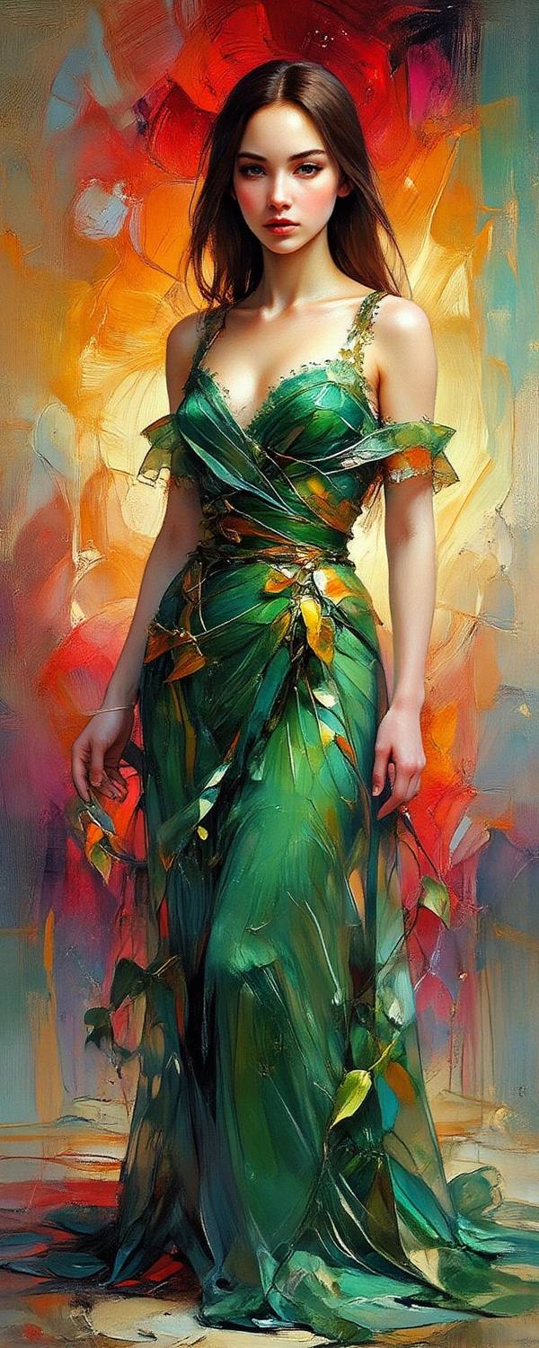 AI-generated image analyzed by PromptLens