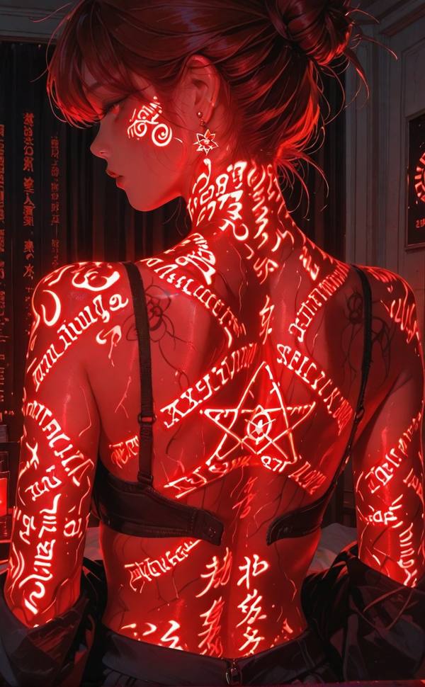 AI-generated image analyzed by PromptLens