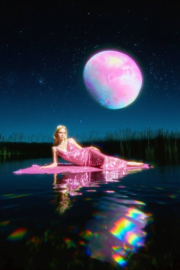 AI-generated image analyzed by PromptLens