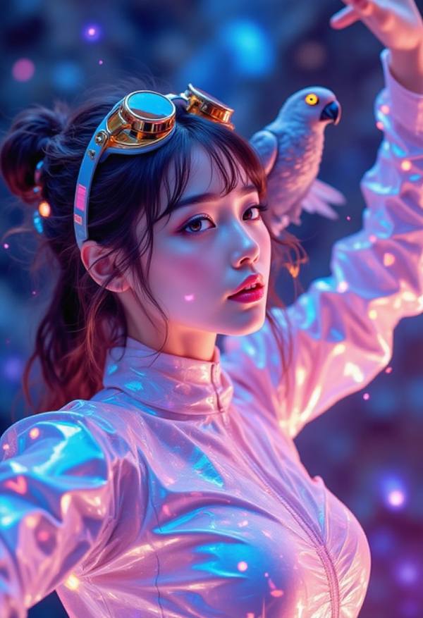 AI-generated image analyzed by PromptLens