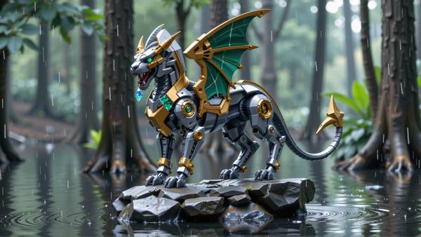 AI-generated image analyzed by PromptLens