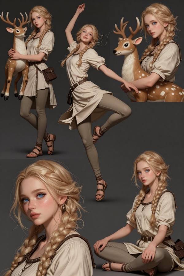 AI-generated image analyzed by PromptLens