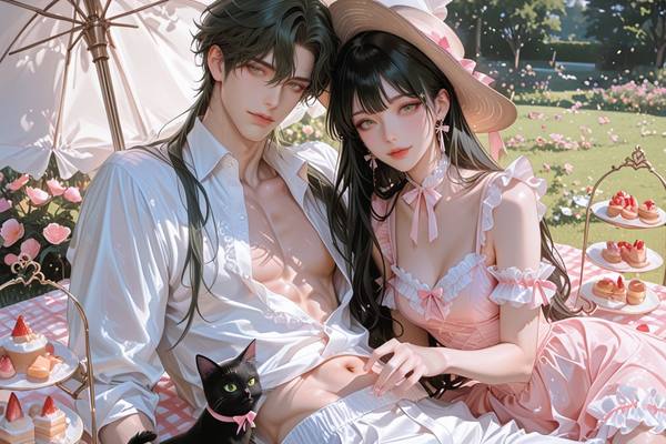 AI-generated image analyzed by PromptLens