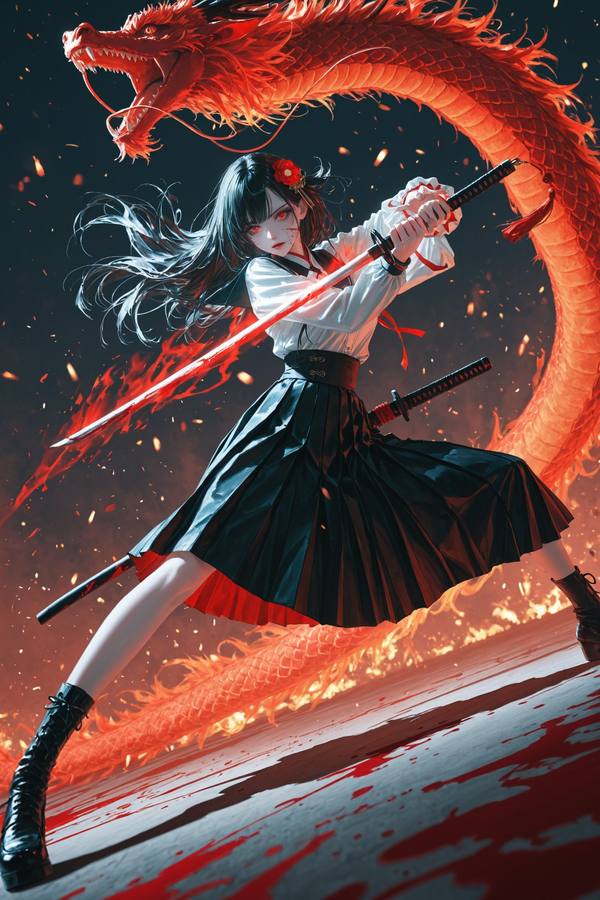 AI-generated image analyzed by PromptLens