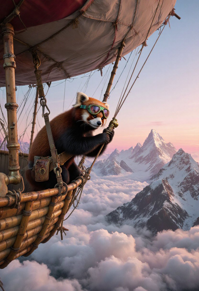 AI-generated image analyzed by PromptLens