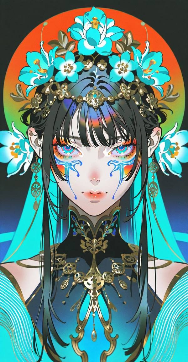 AI-generated image analyzed by PromptLens