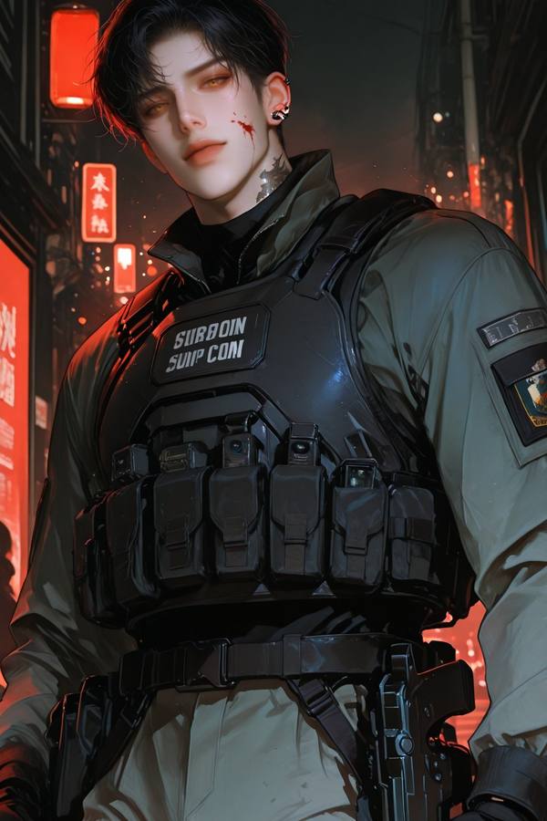 AI-generated image analyzed by PromptLens