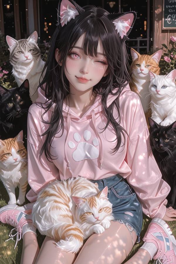 AI-generated image analyzed by PromptLens