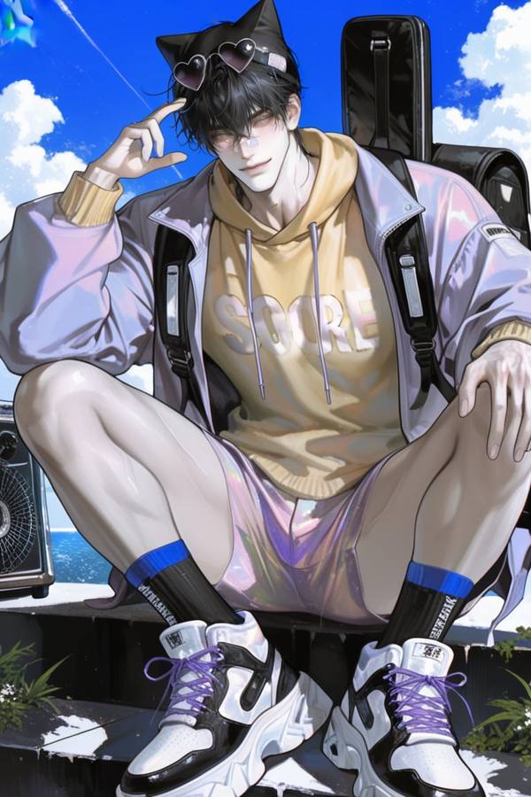 AI-generated image analyzed by PromptLens