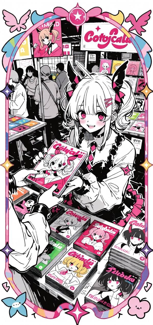 AI-generated image analyzed by PromptLens