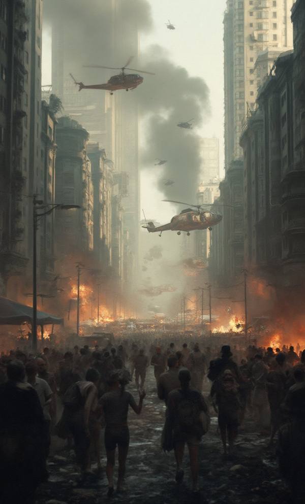 AI-generated image analyzed by PromptLens