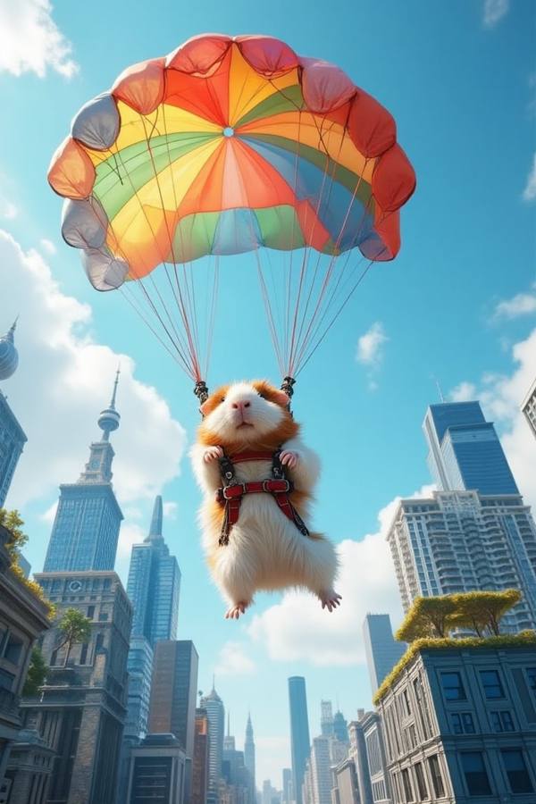 AI-generated image analyzed by PromptLens