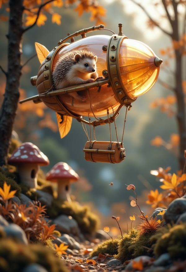 AI-generated image analyzed by PromptLens