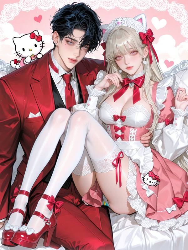 AI-generated image analyzed by PromptLens