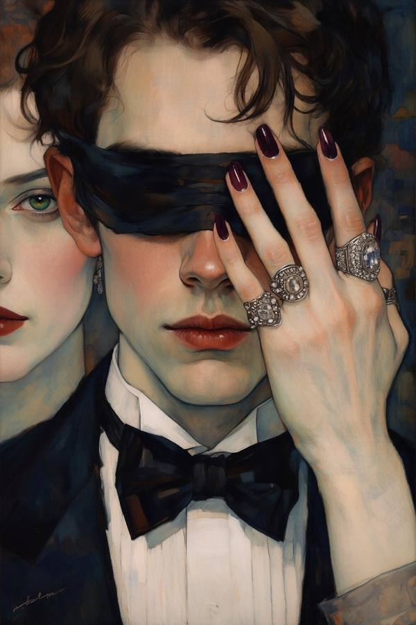 AI-generated image analyzed by PromptLens