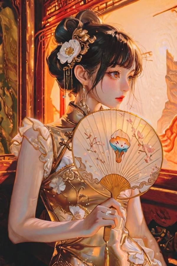 AI-generated image analyzed by PromptLens