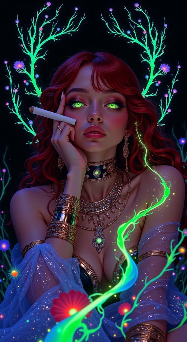 AI-generated image analyzed by PromptLens