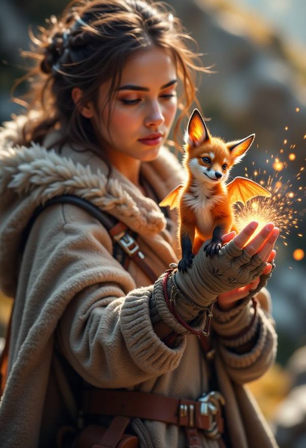 AI-generated image analyzed by PromptLens