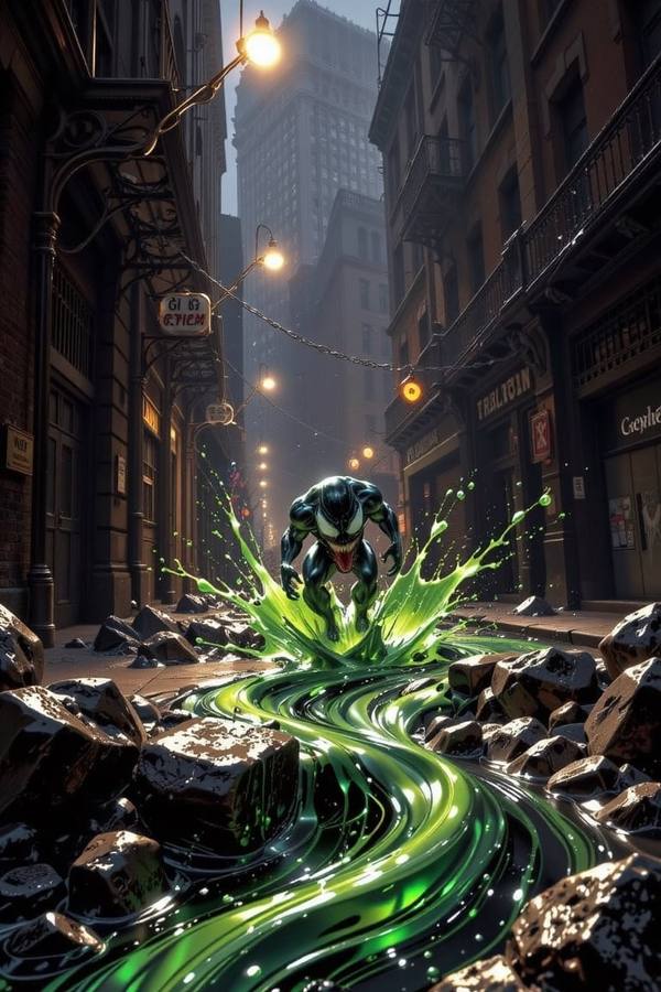 AI-generated image analyzed by PromptLens