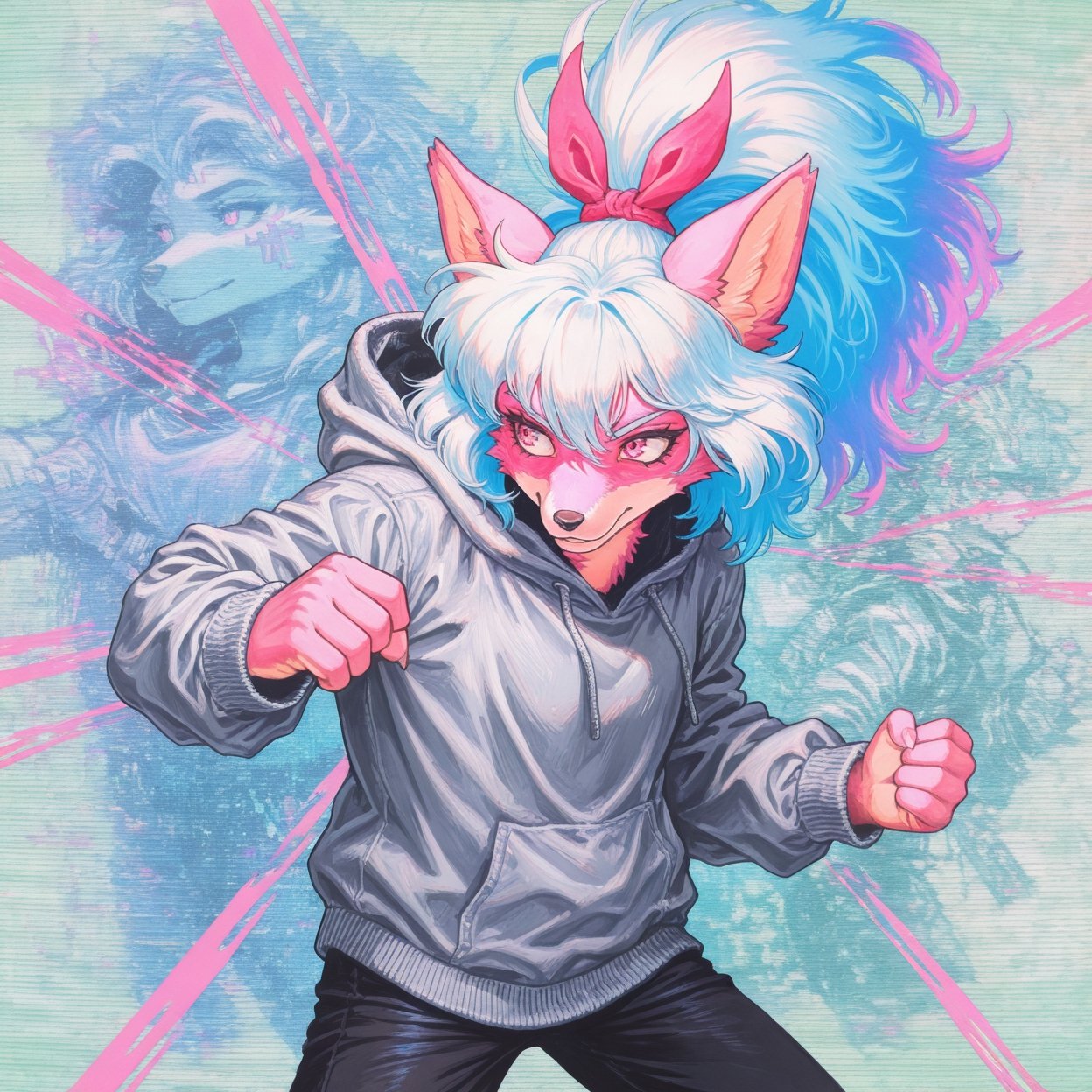 AI-generated image analyzed by PromptLens