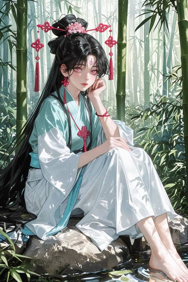 AI-generated image analyzed by PromptLens