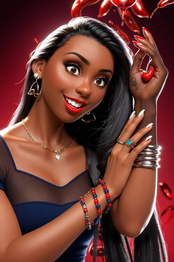 AI-generated image analyzed by PromptLens