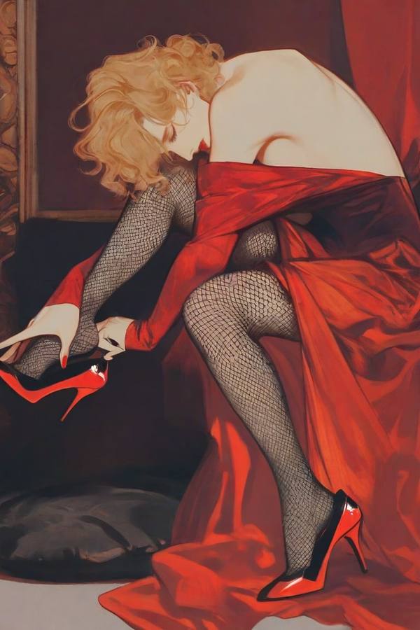 AI-generated image analyzed by PromptLens