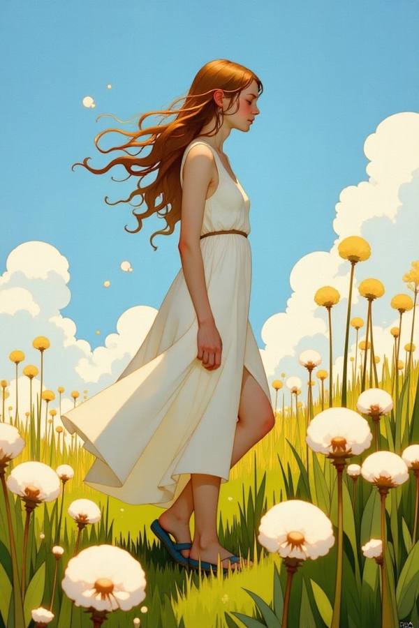 AI-generated image analyzed by PromptLens