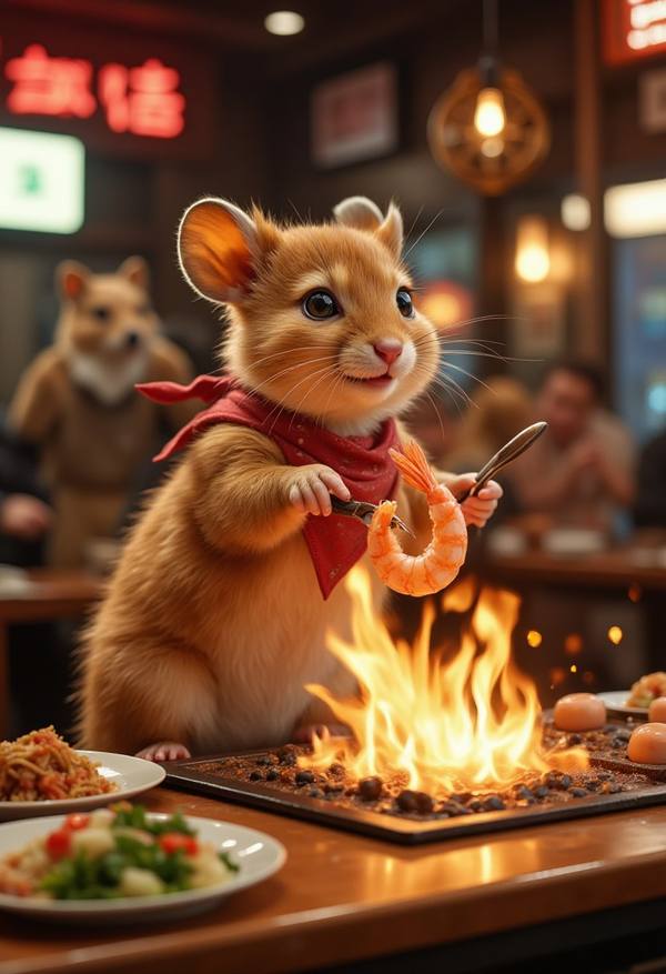 AI-generated image analyzed by PromptLens