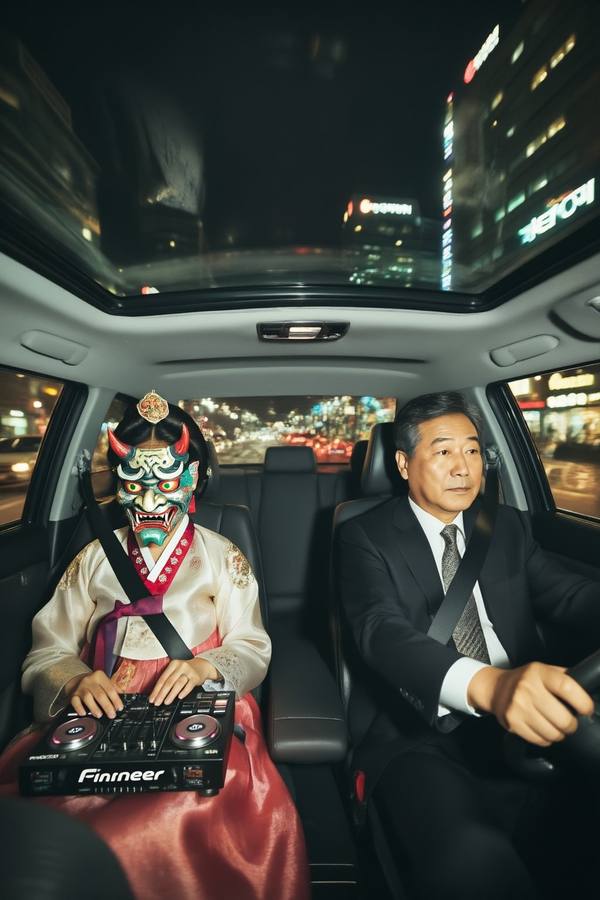 AI-generated image analyzed by PromptLens