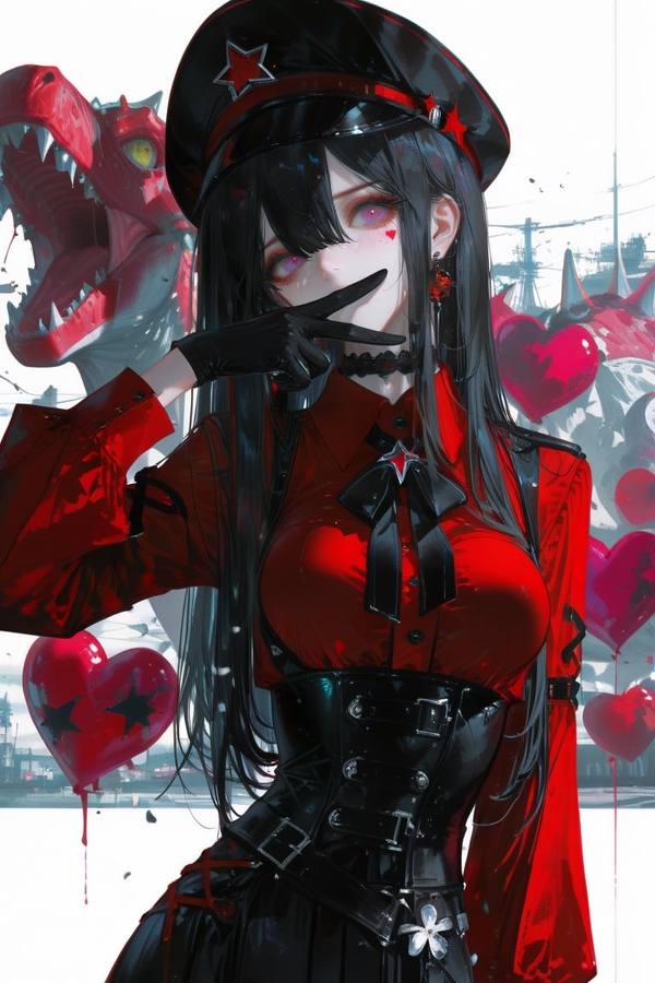 AI-generated image analyzed by PromptLens