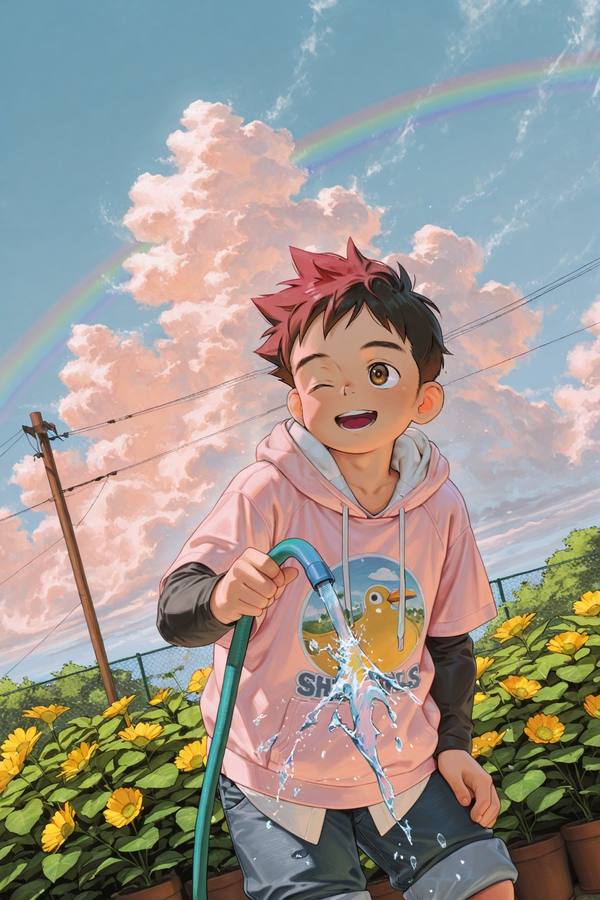 AI-generated image analyzed by PromptLens