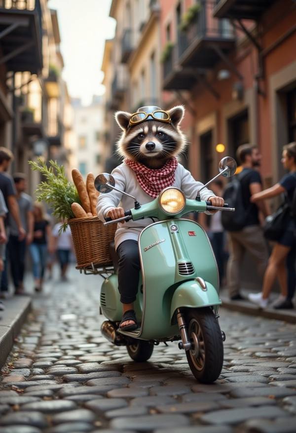 AI-generated image analyzed by PromptLens