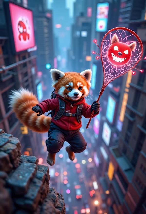 AI-generated image analyzed by PromptLens