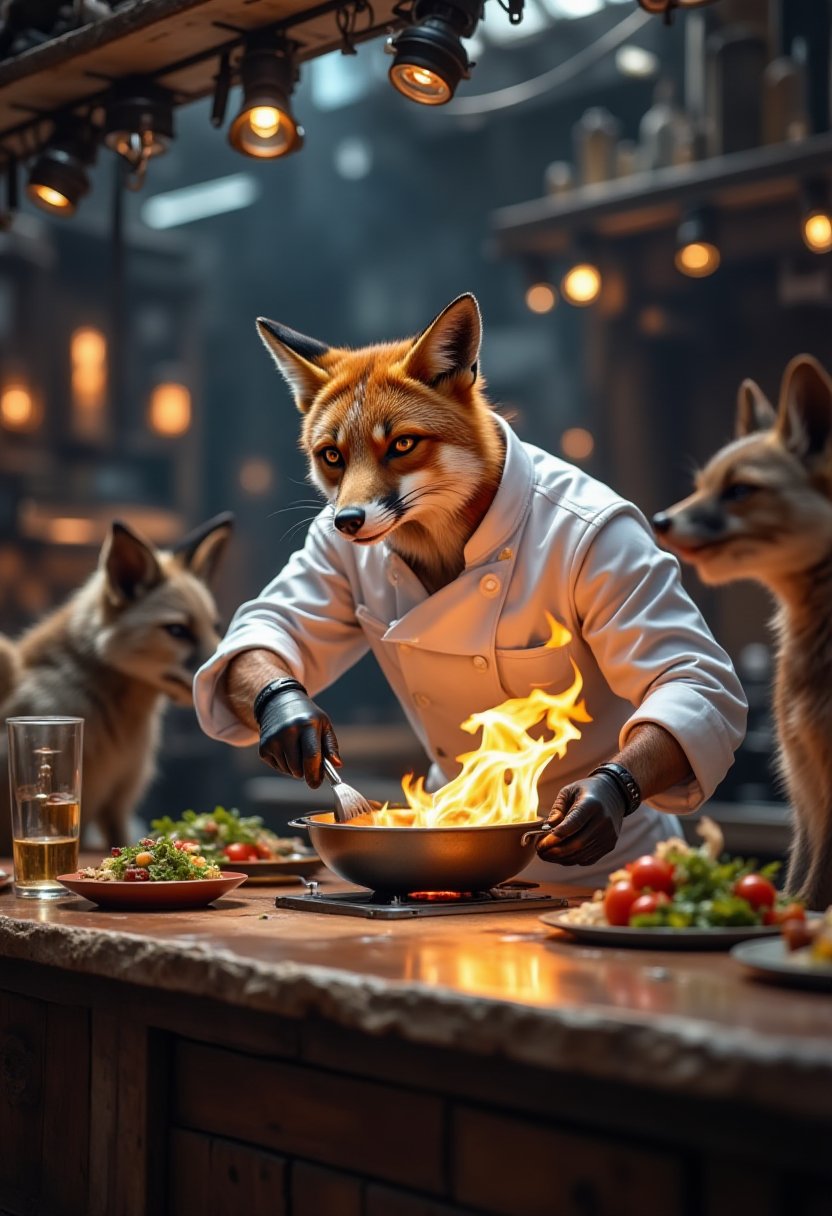 AI-generated image analyzed by PromptLens