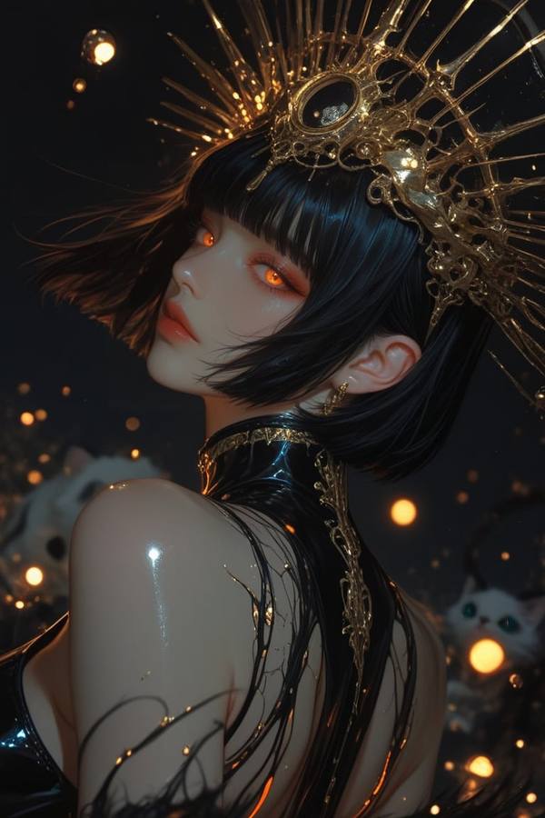 AI-generated image analyzed by PromptLens