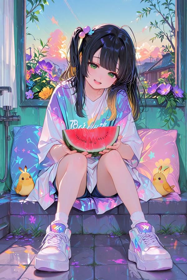 AI-generated image analyzed by PromptLens