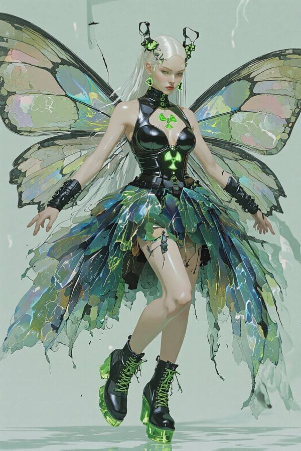 AI-generated image analyzed by PromptLens