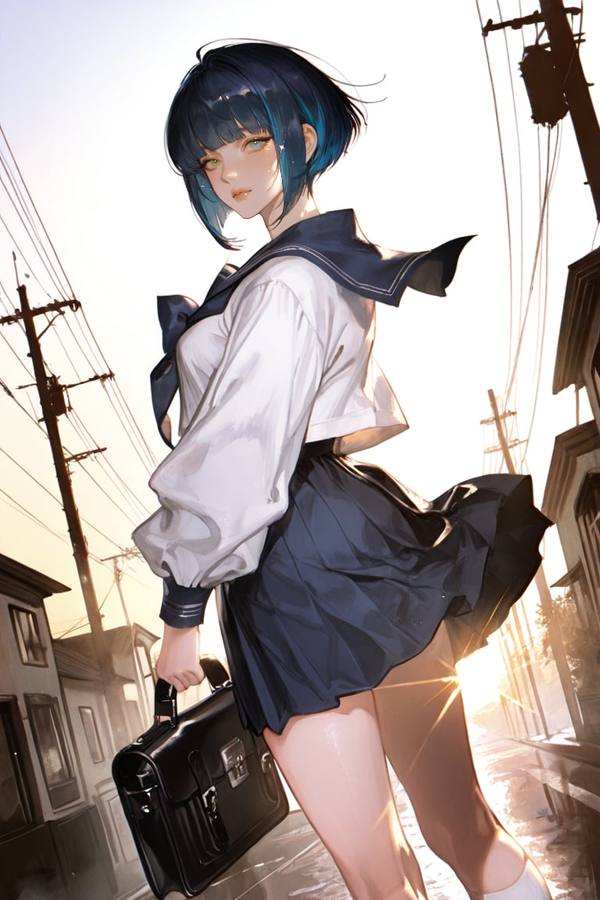 AI-generated image analyzed by PromptLens