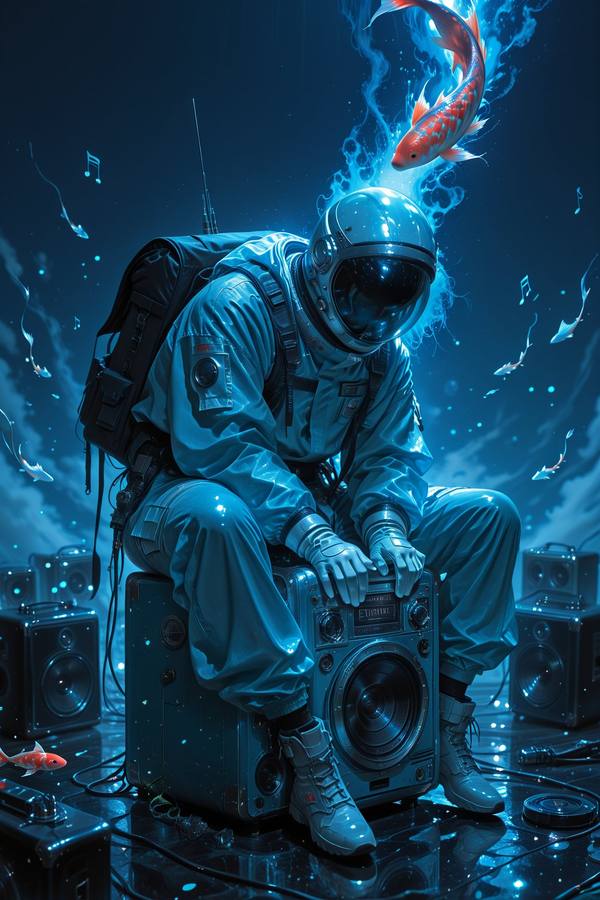 AI-generated image analyzed by PromptLens